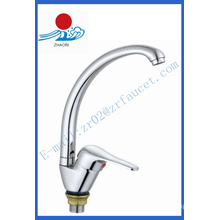 Single Handle Kitchen Mixer Brass Water Faucet (ZR21809-A)